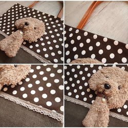 Lovely Toy poodle tote bag 第5張的照片