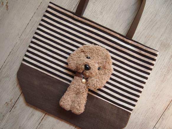 Lovely Toy poodle tote bag 第1張的照片