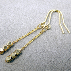 Brass cut beads pierce 2枚目の画像