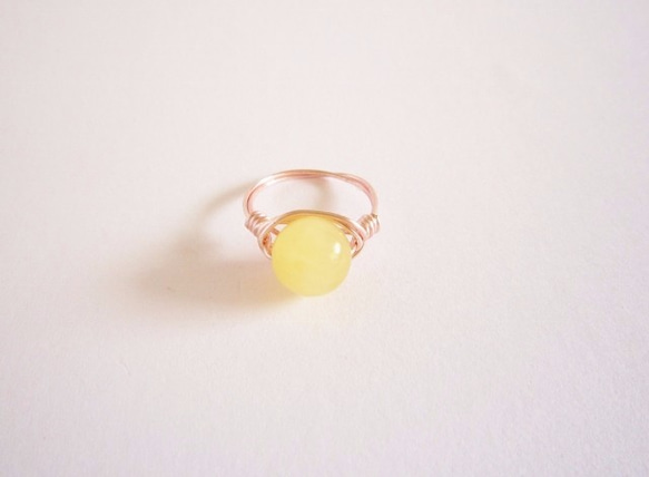 Honey　ジェイド　Wire　Ring 1枚目の画像