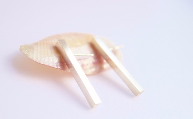 Barピアス　Silver925