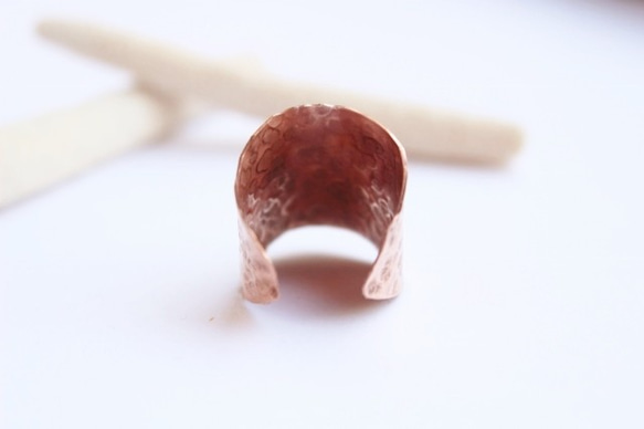 ゴツンと幅広20㎜　Copper　Ring 2枚目の画像