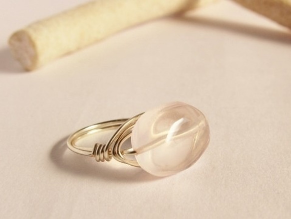 【HURLEY BURLEY】Spinning Ring ローズ クオーツ リング ♪ HURLEY BURLEY】Spinning Ring ローズ クオーツ リング ♪ 指輪
