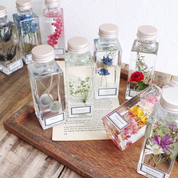 ハーバリウム 5本セット 資材｜福岡市で造花・花資材を販売し