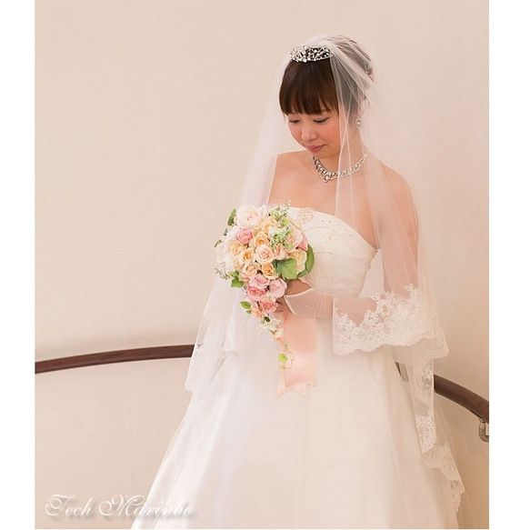 ウェディングベール ロングベール 300cm【マシェリ】 その他オーダー