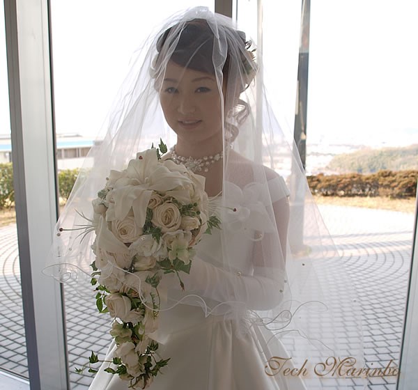 手作りウエディングベールキット【メロウ＆パール】300cmロング丈 手作りキット