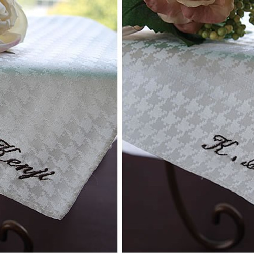 シルクハンカチセット【ヴァンス】お名前刺繍 その他オーダー