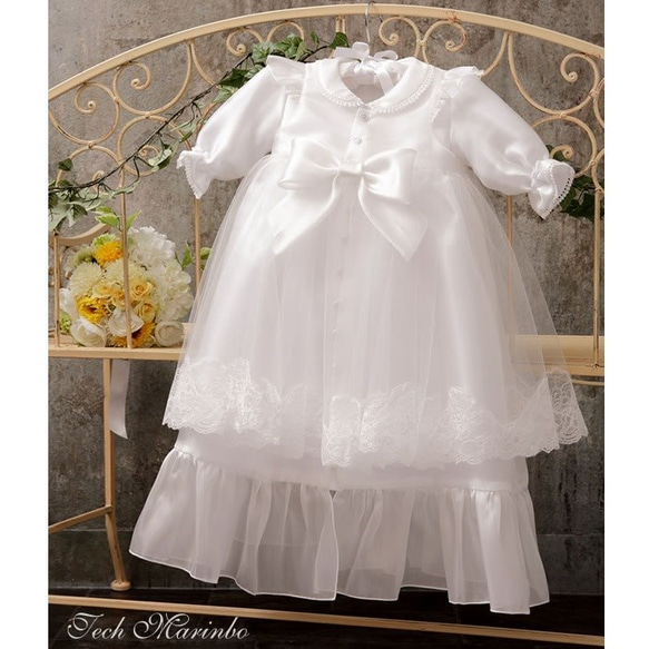 ベールリメイク【ベビー3wayセレモニードレス6点セット】シルクドレス ベールリメイク ショート丈 ミドル丈は1枚分 ダブルガーゼ コットン100％