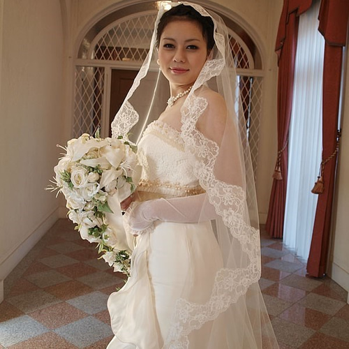 マリアベール ロング丈【花の妖精】 その他オーダーメイド てく マリアベール ロング丈【花の妖精】 その他オーダーメイド てく