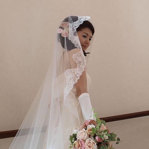 マリアベール ロング丈【花の妖精】 その他オーダーメイド てく