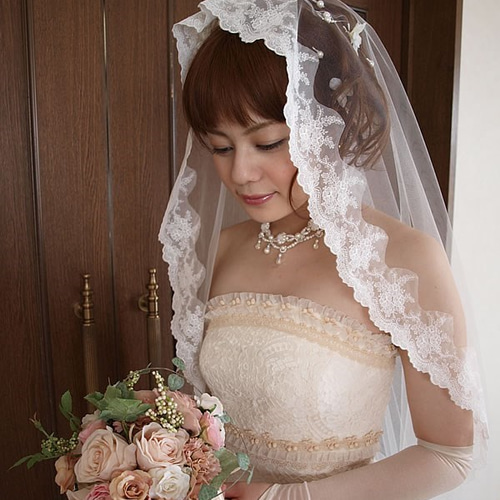 ウエディングベール ロングベール 3mロング【花の妖精】 その他