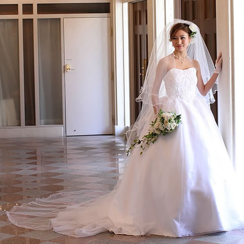 ウエディングベール ロングベール 3mロング【花の妖精】 その他 ウエディングベール ロングベール 3mロング【花の妖精】 その他