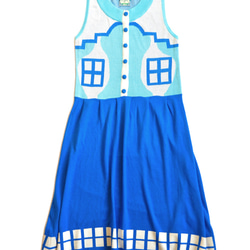 VACATION HOUSE Button Up Dress (Ice Blue) 6枚目の画像