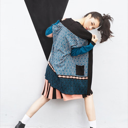 Wall of Windows Knitted Drop Shoulder Cardigan 1枚目の画像