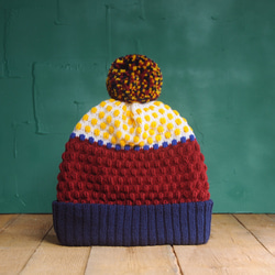 Pinocchio Detachable PomPom Beanie Hat 1枚目の画像