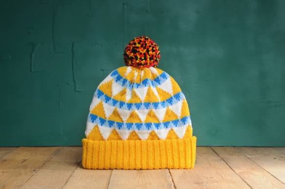 Festival by the Sea Detachable PomPom Beanie Hat 1枚目の画像