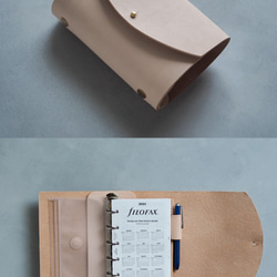 &quot;enko&quot; Micro 5 System Notebook Cover 鞣製皮革 Mini 5 Plann 第7張的照片