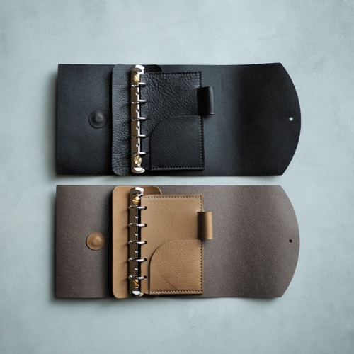 enko” マイクロ5 システム手帳カバー Mini 5 Planner Cover 手帳カバー