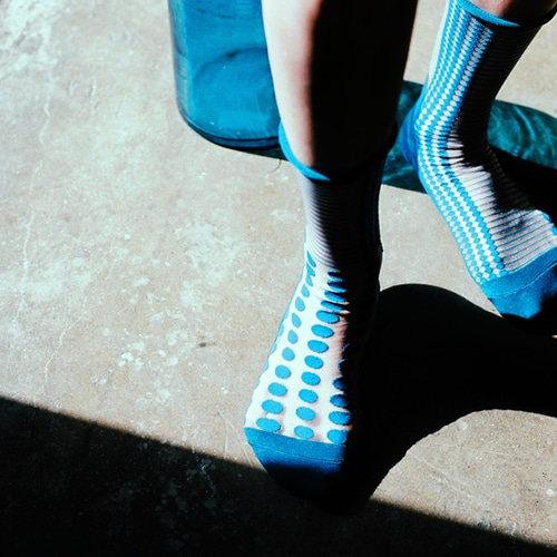 polka_dot＞ポルカ・ドット＿シースルーソックス…靴下 靴下