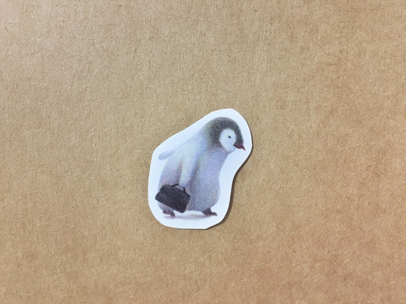 小企鵝上班 貼紙包 第5張的照片