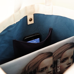 辣妹外袋側背包 / 天空藍色人工色素 / 麂皮限量款 / 第8張的照片