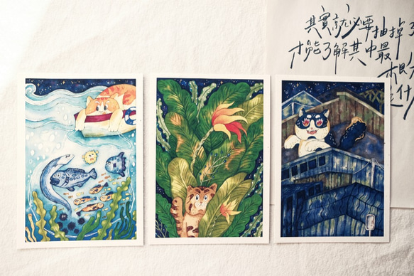 ピカンボーイズポストカード/ピンドンジャングル 5枚目の画像