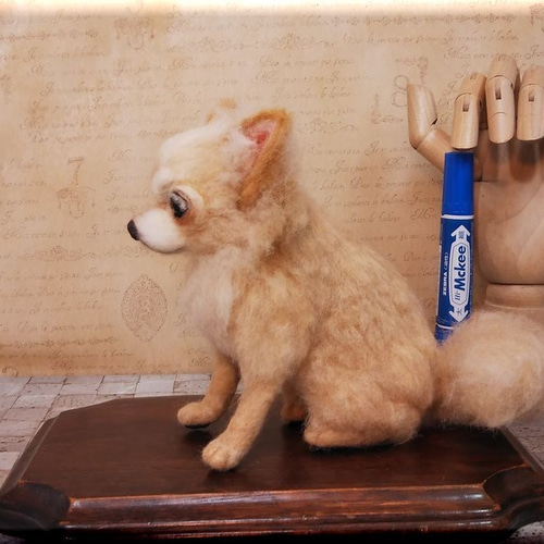 羊毛フェルト 犬 チワワ 羊毛フェルト モンブラン 通販 11237510