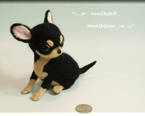 【作家様】　チワワ　赤ちゃん　ぬいぐるみ 作家様】 チワワ 赤ちゃん ぬいぐるみ 作家さま チワワのぬいぐるみ