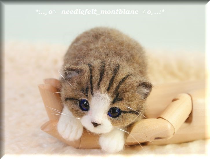 cat kitty 猫＊kinokohoshi＊アメリカンヴィンテージ ＊羊毛