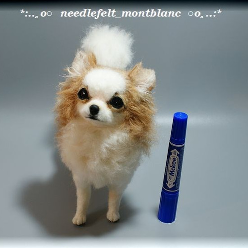 2024人気特価 マリリンクー様 犬（受注制作 ハンドメイド チワワ 羊毛フェルト 羊毛フェルト