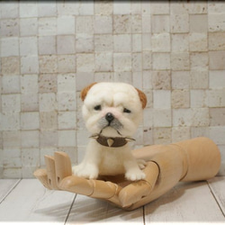 羊毛フェルト 鹿 子鹿ちゃん シカ バンビ 動物フィギュア 羊毛フェルト