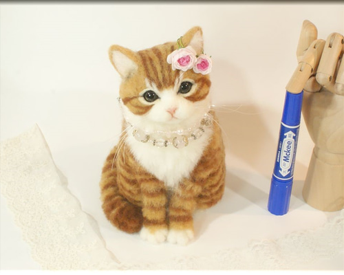 羊毛フェルト 猫 茶トラ猫さん 茶トラ ねこ ネコ 羊毛フェルト 羊毛フェルト 猫 茶トラ猫さん 茶トラ ねこ ネコ 羊毛フェルト