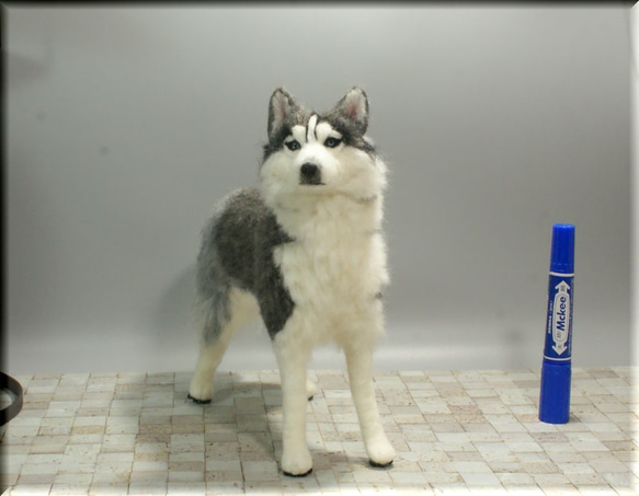天使のそら★羊毛フェルト【シベリアンハスキー】【柴犬】犬　オーダー 天使のそら様専用☆羊毛フェルト【シベリアンハスキー】【柴犬