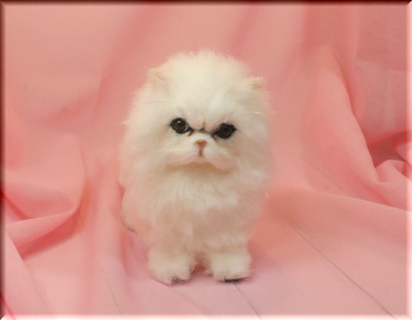 MTK : 羊毛フェルトのちびねこ軍団 羊毛フェルトペルシャ猫　ひよこ SHEEP（篠原 Books Amazon.sg: 素子）: 羊毛フェルト