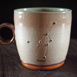 星座のマグカップ（蟹座） 2枚目の画像