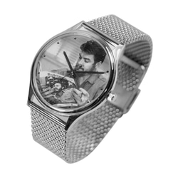 Che Guevara 切格瓦拉 哲古華拉 米蘭帶手錶 鋼帶錶 男裝錶 免運 第2張的照片