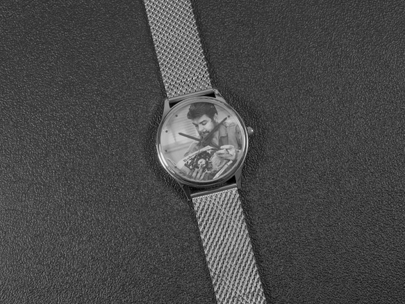 Che Guevara 切格瓦拉 哲古華拉 米蘭帶手錶 鋼帶錶 男裝錶 免運 第7張的照片