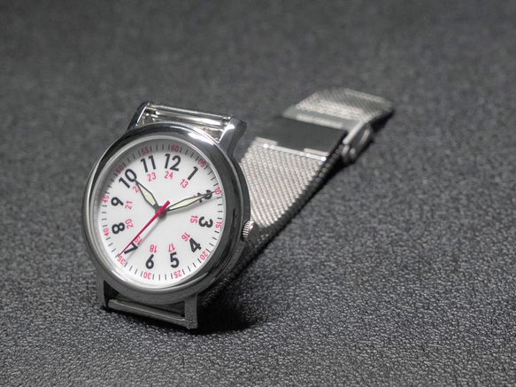 護士手錶 易讀錶盤 紅色秒針 全球免運 第5張的照片