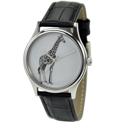 長頸鹿手錶(黑白) - 男女兼用 - 全球免運 第1張的照片