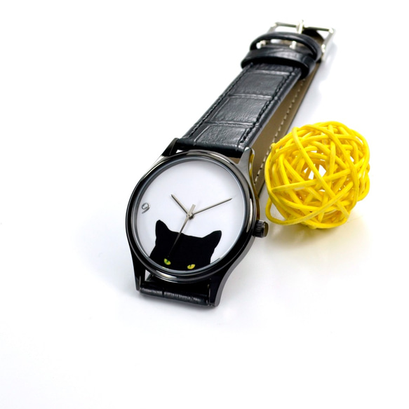 Black Friday 折扣 【8折】黑貓手錶 (Hi) - 男女兼用 - 全球免運 第3張的照片