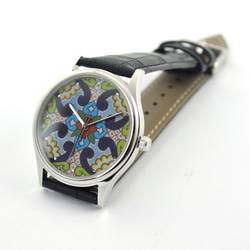 藝術磁磚花紋手錶 - 全球免運費 第4張的照片