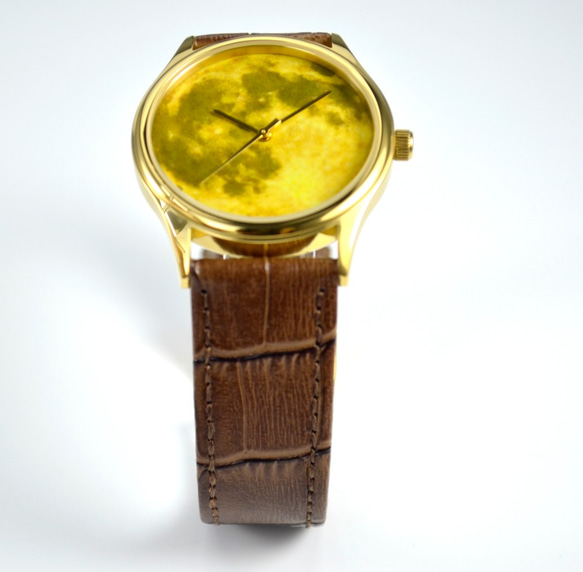月球手錶 (金色) I 男女兼用 I 全球免運 第4張的照片