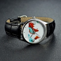彩色世界地圖手錶 - 男女兼用 - 全球免運 第5張的照片