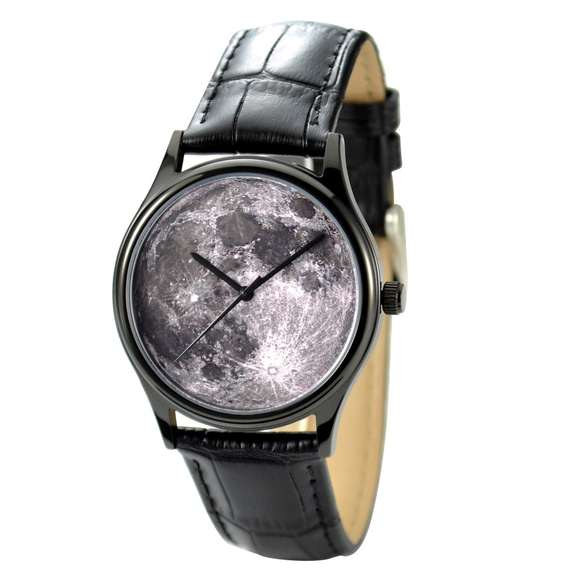立體紋路月球手錶 中性設計 全球免運 第1張的照片