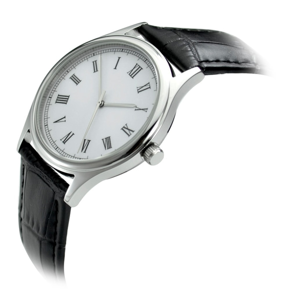 逆時針手錶 羅馬字 - 全球免運 第2張的照片