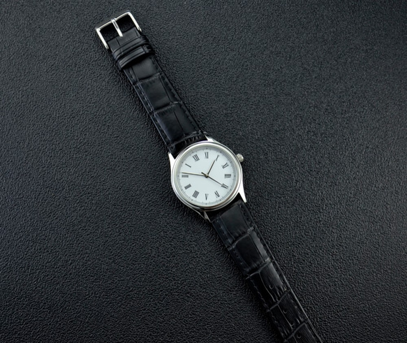 逆時針手錶 羅馬字 - 全球免運 第5張的照片