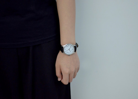逆時針手錶 羅馬字 - 全球免運 第6張的照片