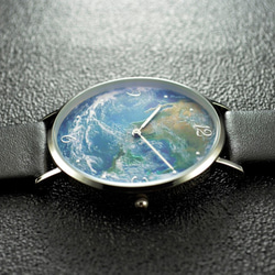 立體地球紋路手錶 薄裝 全球免運 第4張的照片