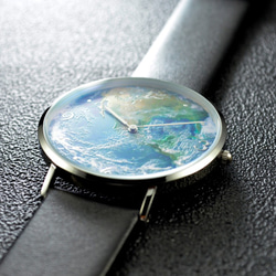 立體地球紋路手錶 薄裝 全球免運 第5張的照片