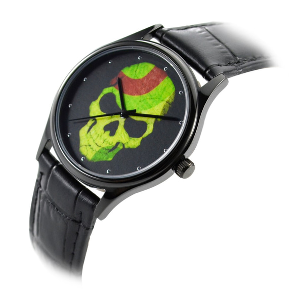 骷髏頭 (彩虹) 手錶 全球免運 第2張的照片